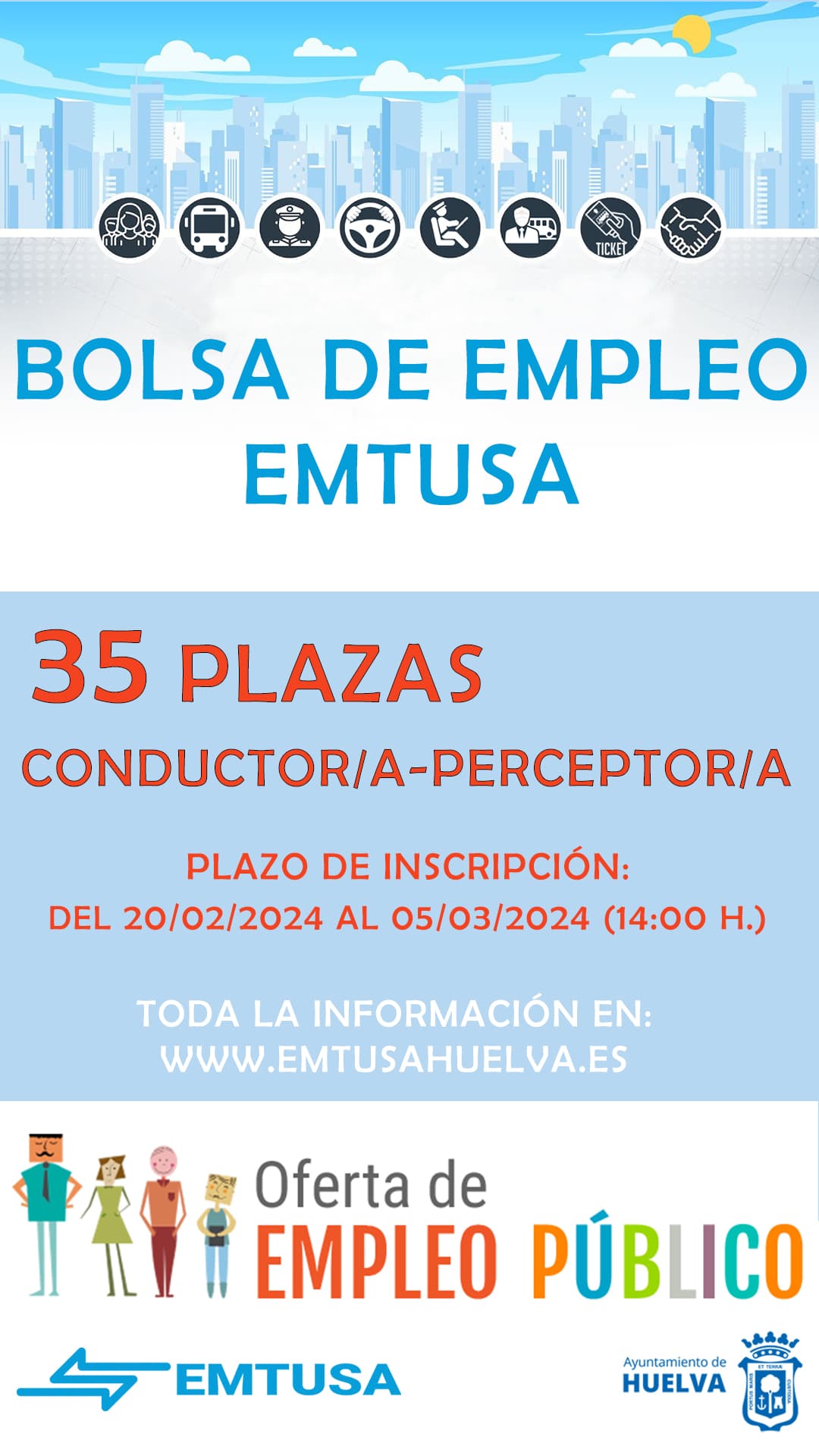 Imagen de «Apertura Bolsa de EMPLEO 2024»