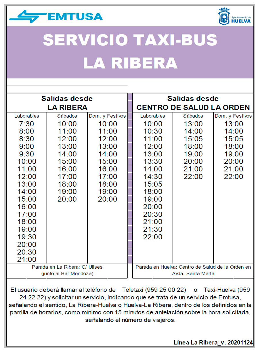 20220919 horario la ribera