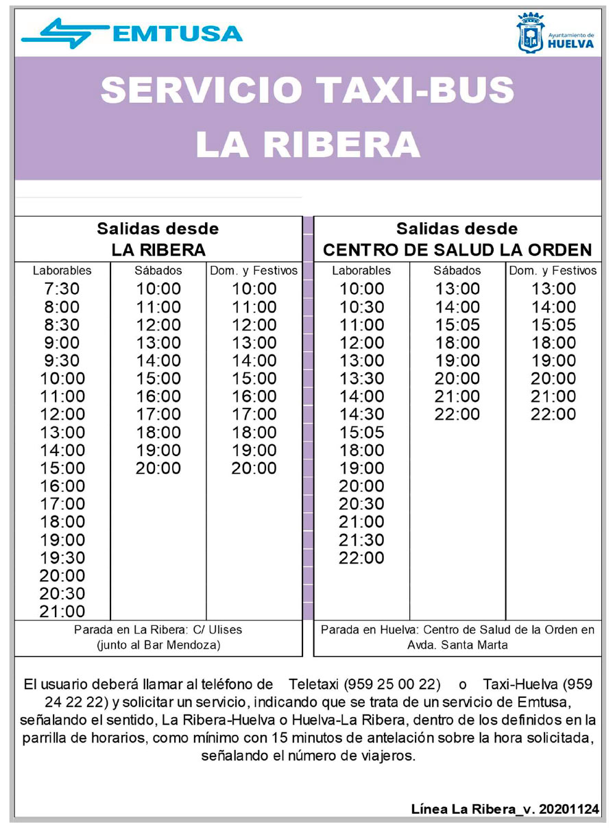 20230911 horario la ribera