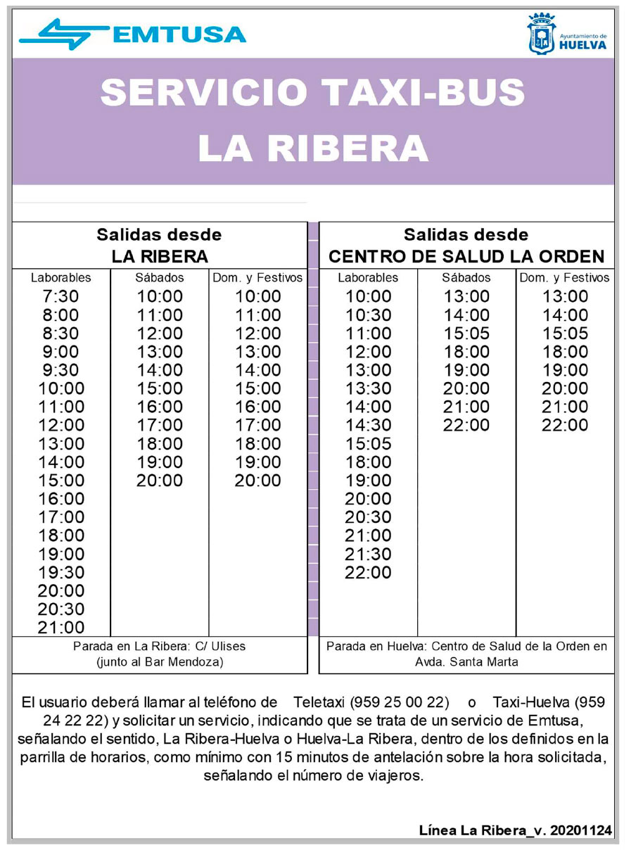 20240101 horario la ribera