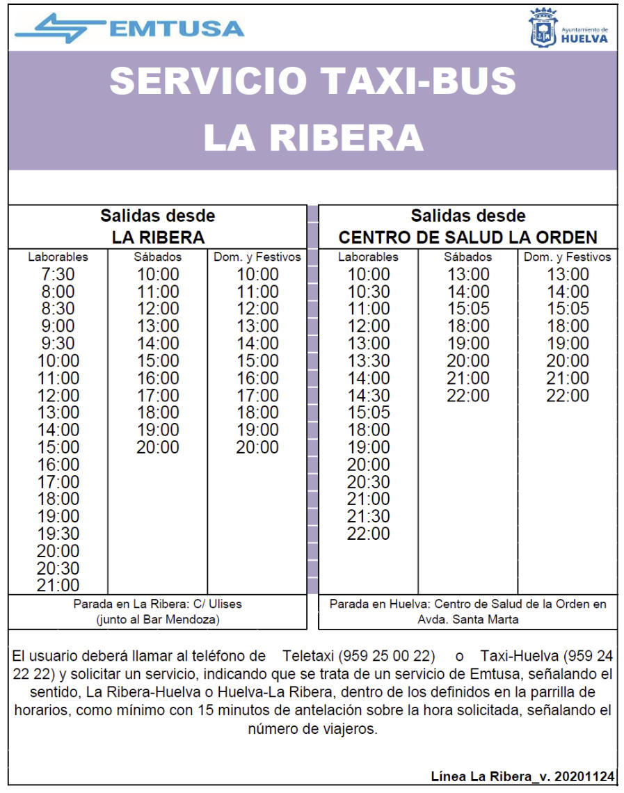 20250210horario la ribera
