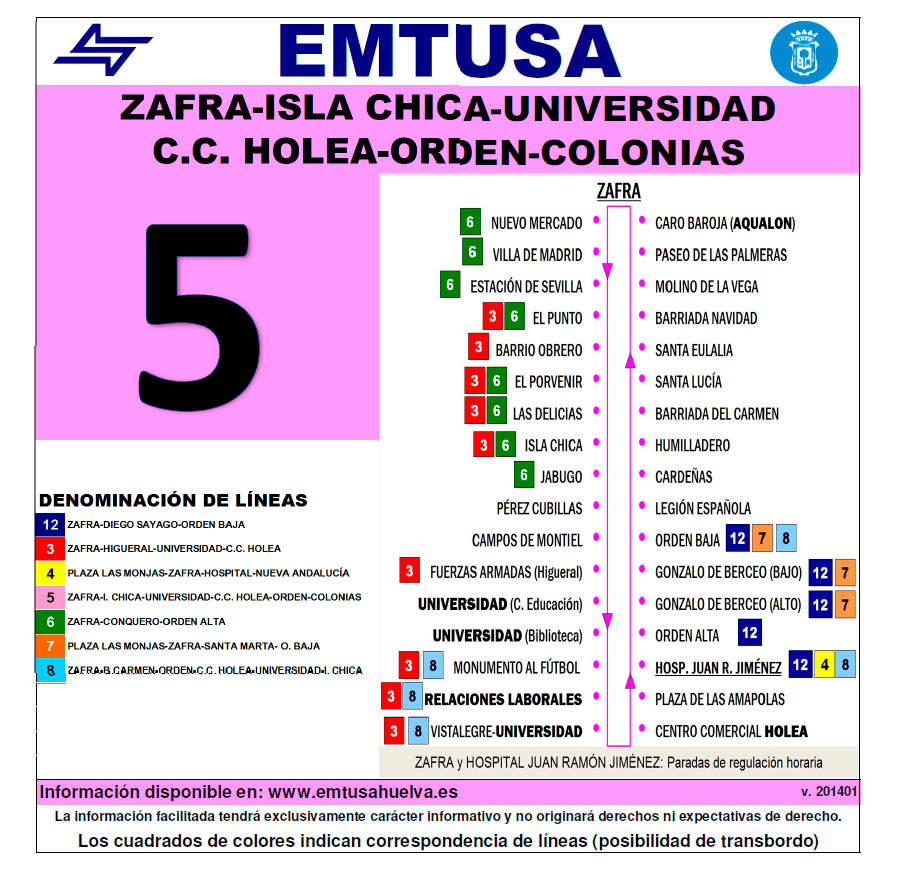 emtusa linea 5