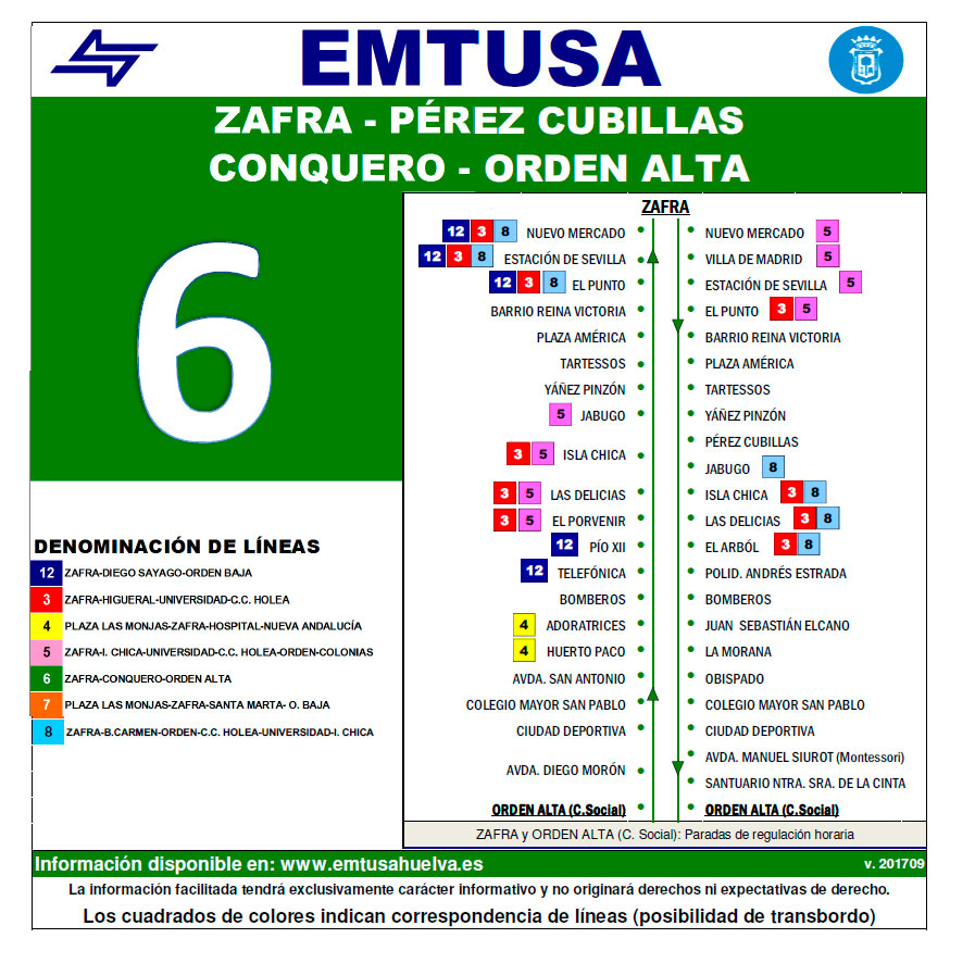 emtusa linea 6